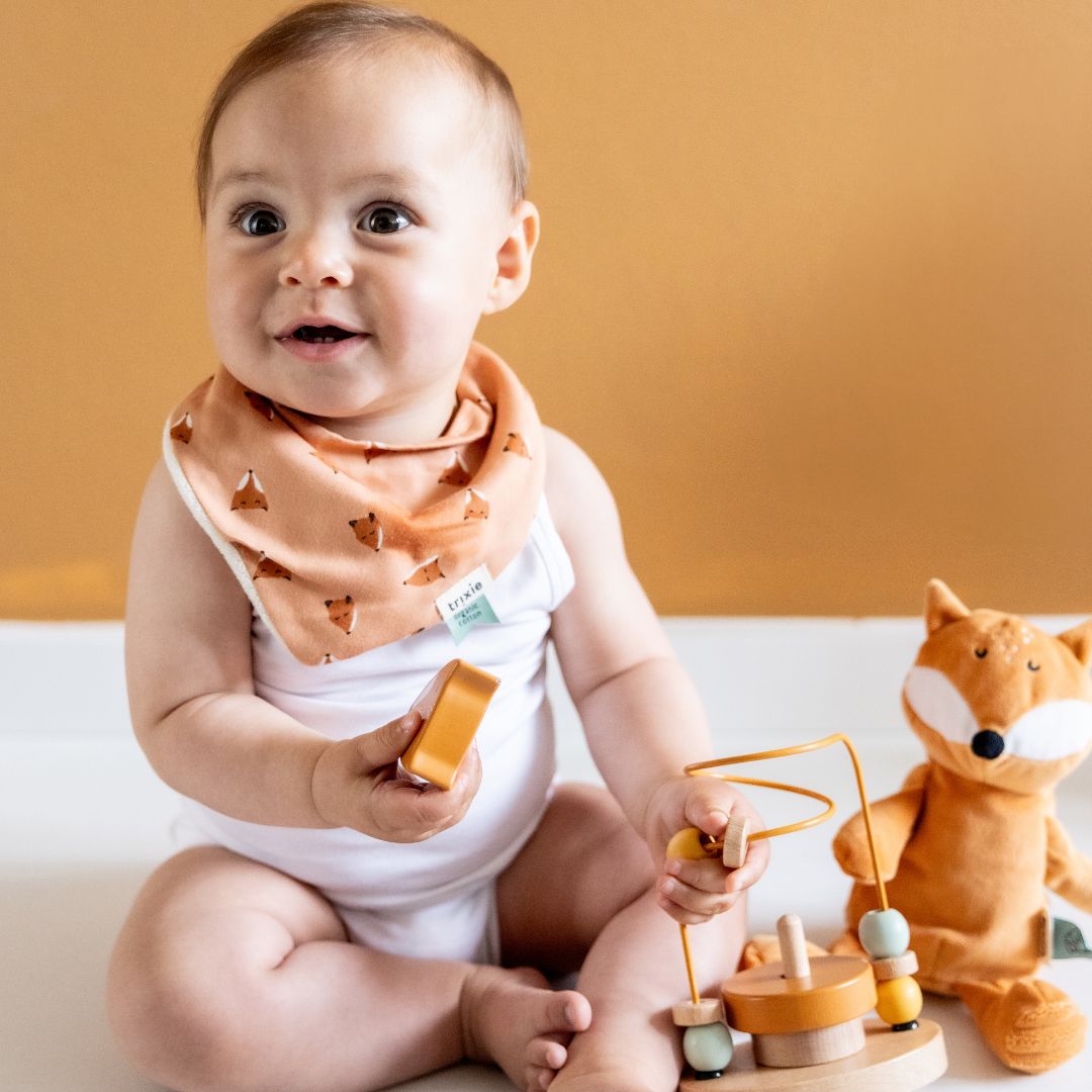 Trixie bandana slabben set Fox - 3 stuks