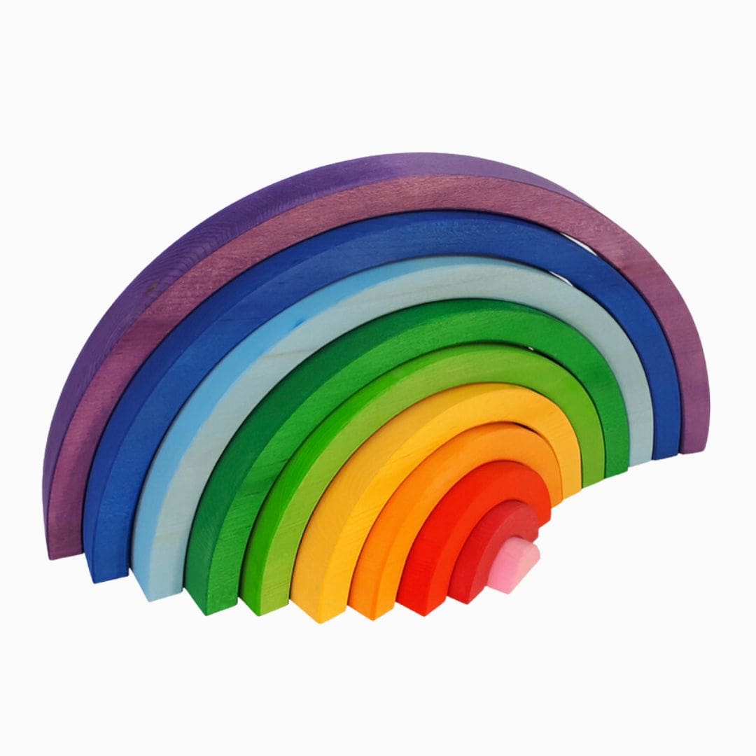 Bauspiel houten regenboog XL met 10 bogen