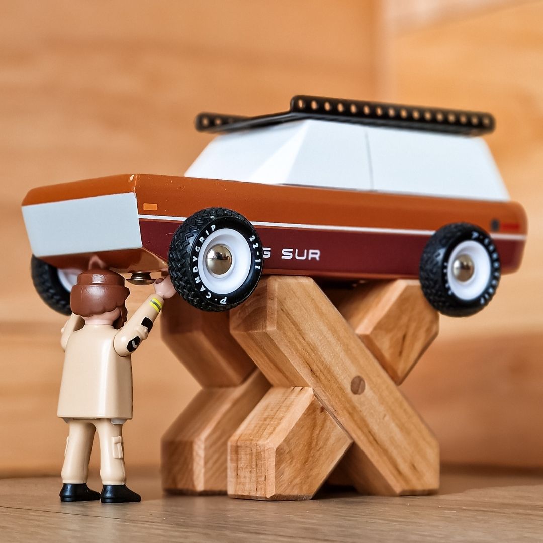 Bauspiel houten x-blokken 16 stuks