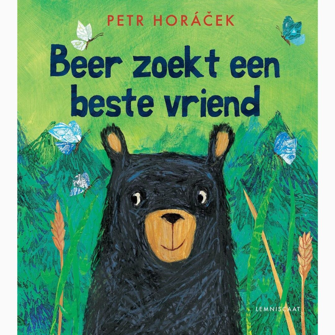 Uitgeverij Lemniscaat prentenboek Beer zoekt een beste vriend van Petr Horacek