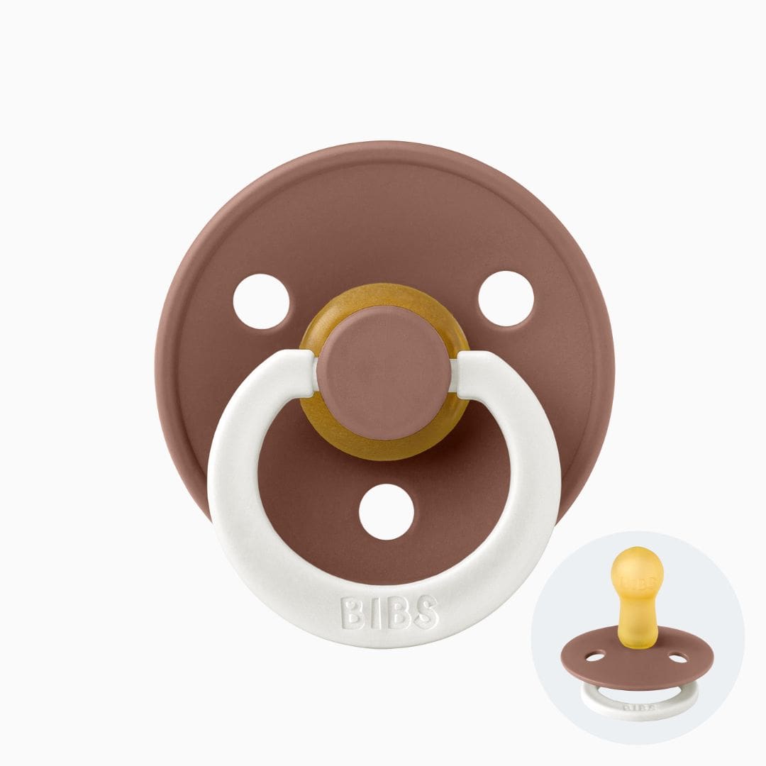 BIBS Colour speen glow in the dark woodchuck roodbruin