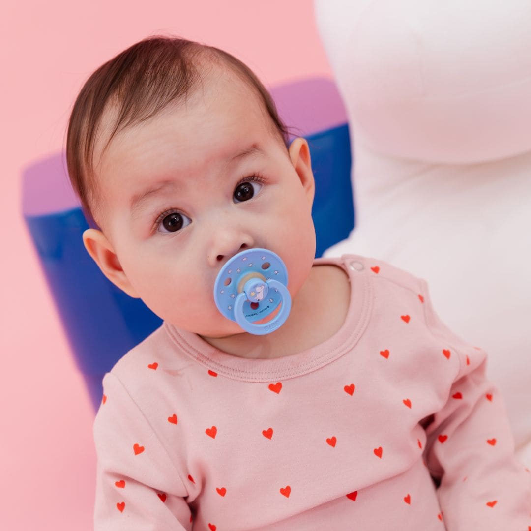 BIBS speen moomin met ronde speenvorm van latex