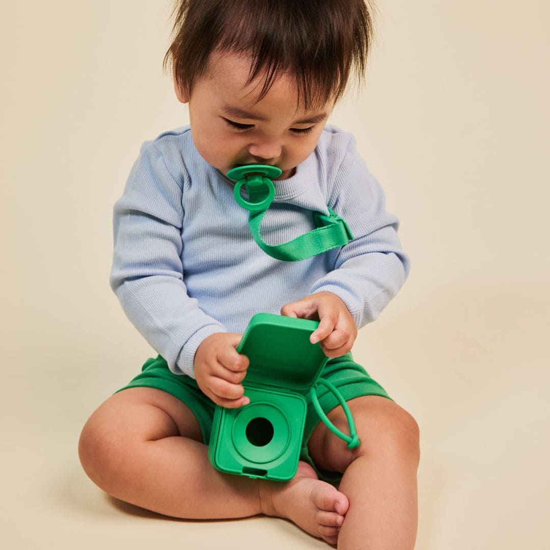 BIBS speenbakje in de groene kleur cactus