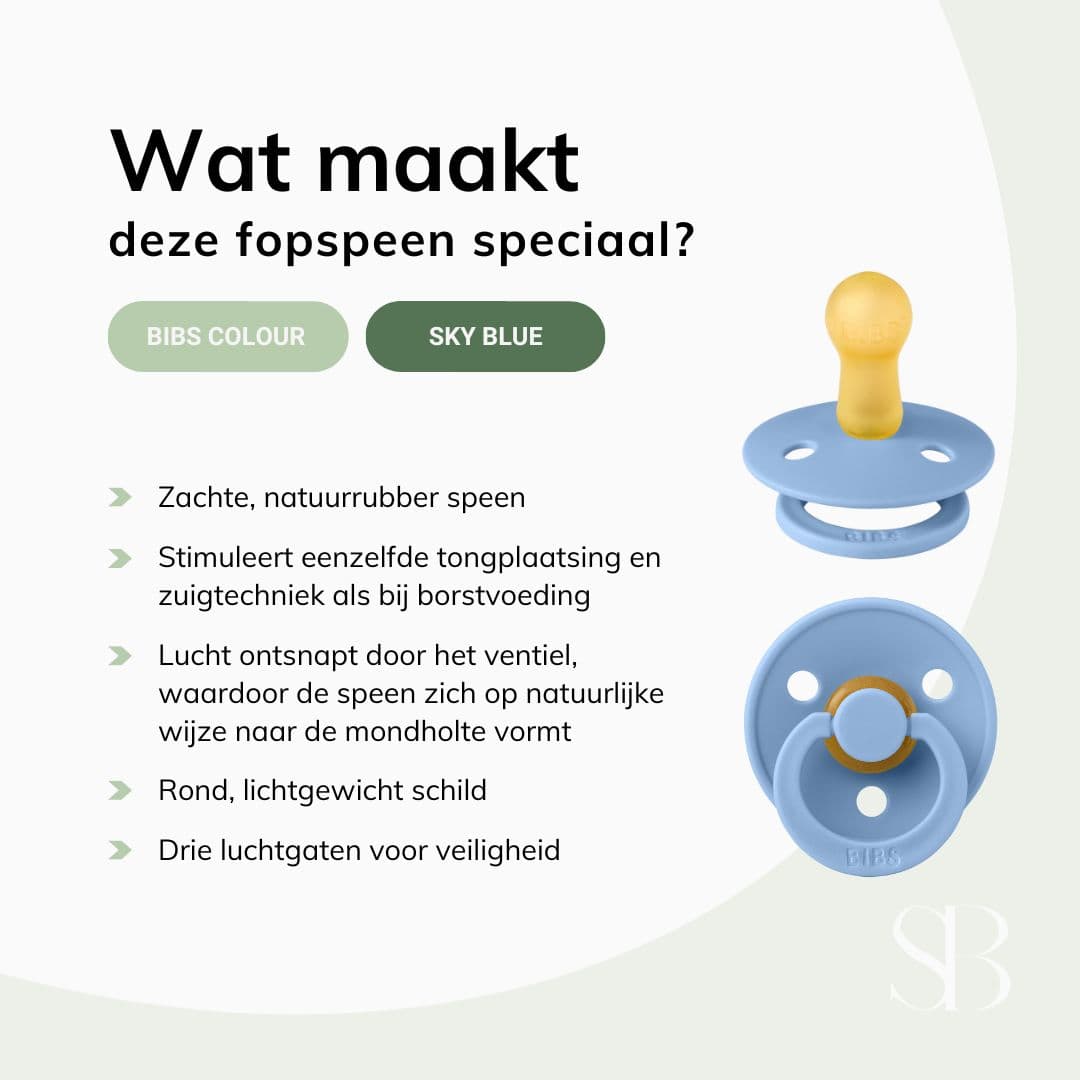 BIBS speen sky blue