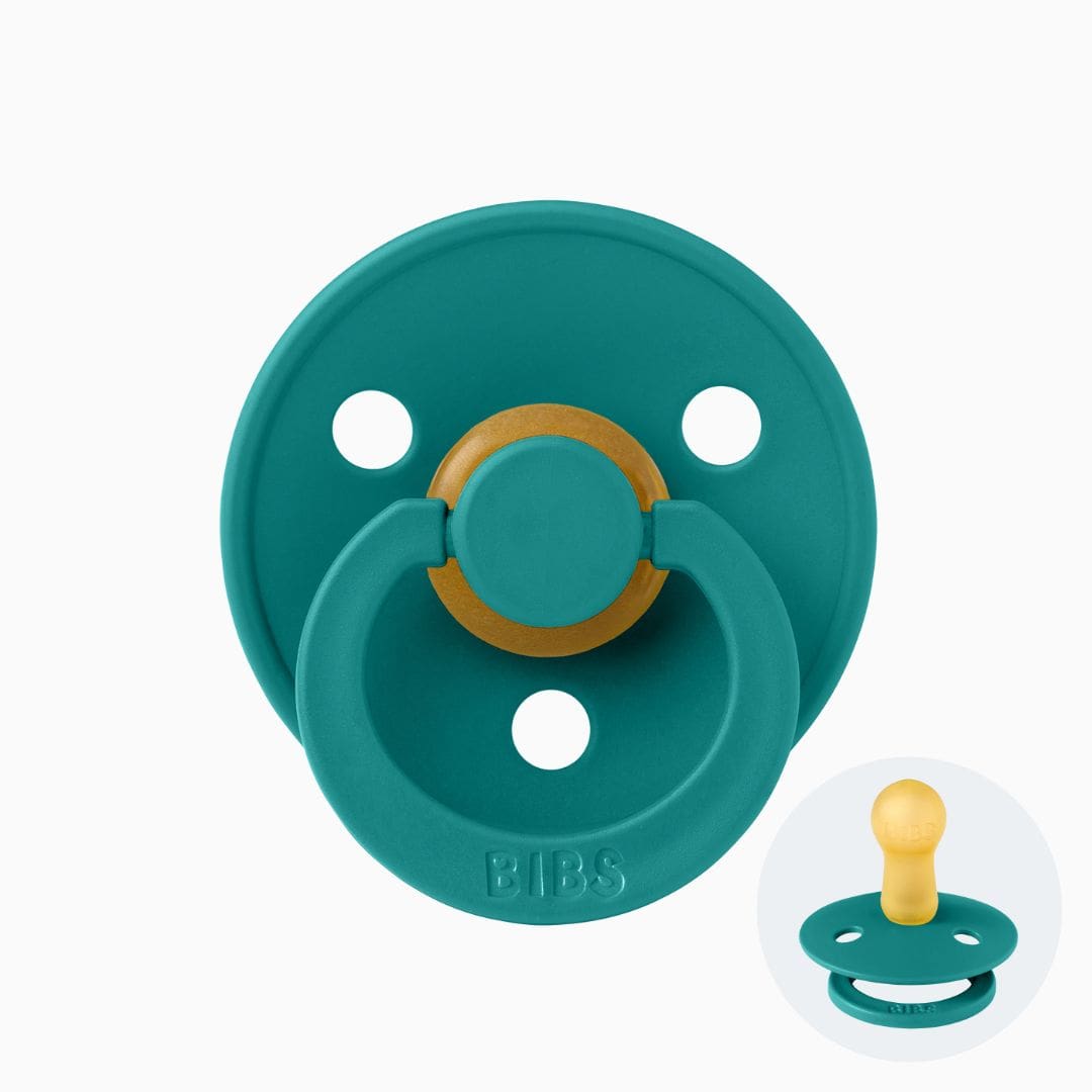 BIBS Colour rondvormige speen in de kleur Scuba