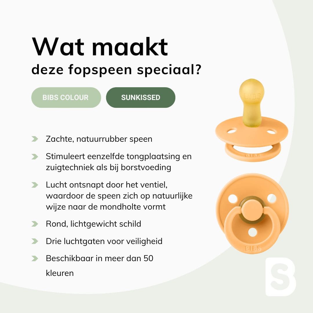 BIBS speen sunkissed