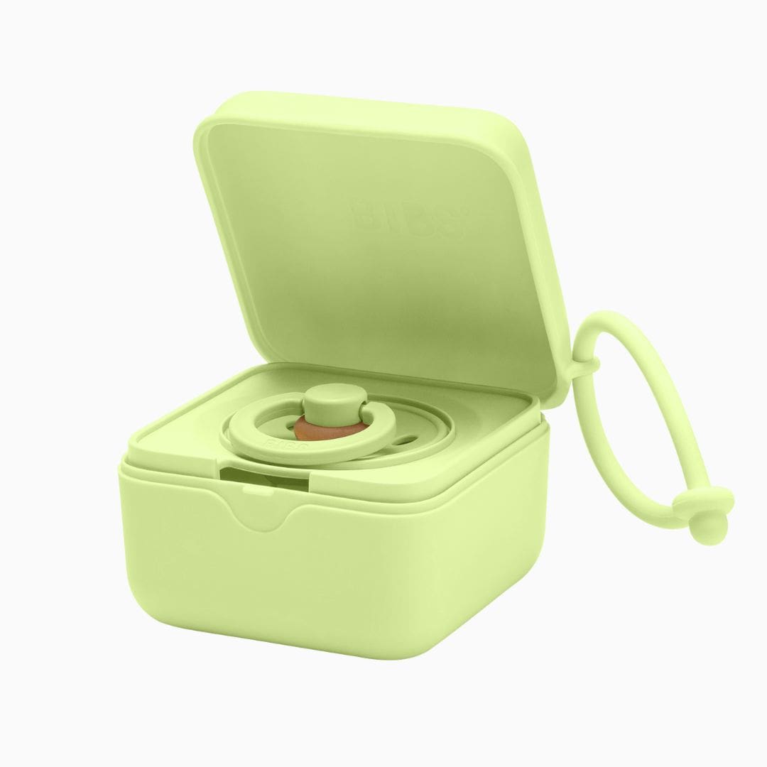 BIBS speenbakje 3-in-1 in de groene kleur matcha