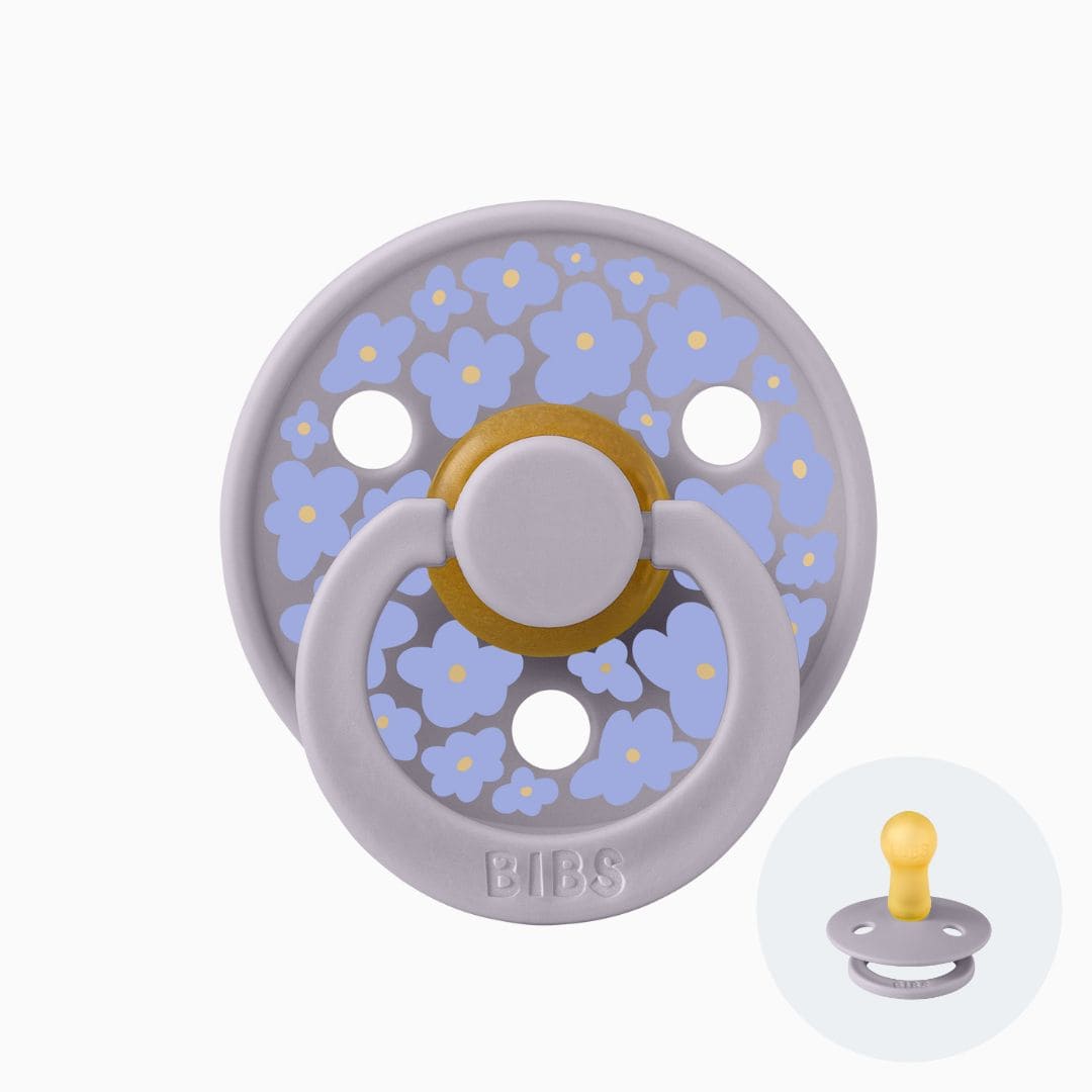 BIBS Studio speen - Jasmine Field Fossil Grey