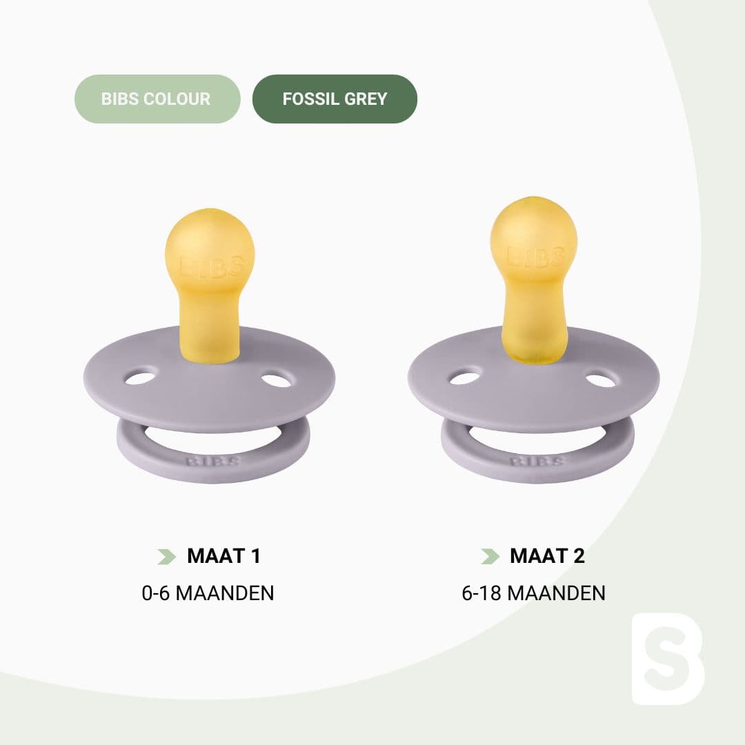 BIBS Studio speen - Jasmine Fossi Grey