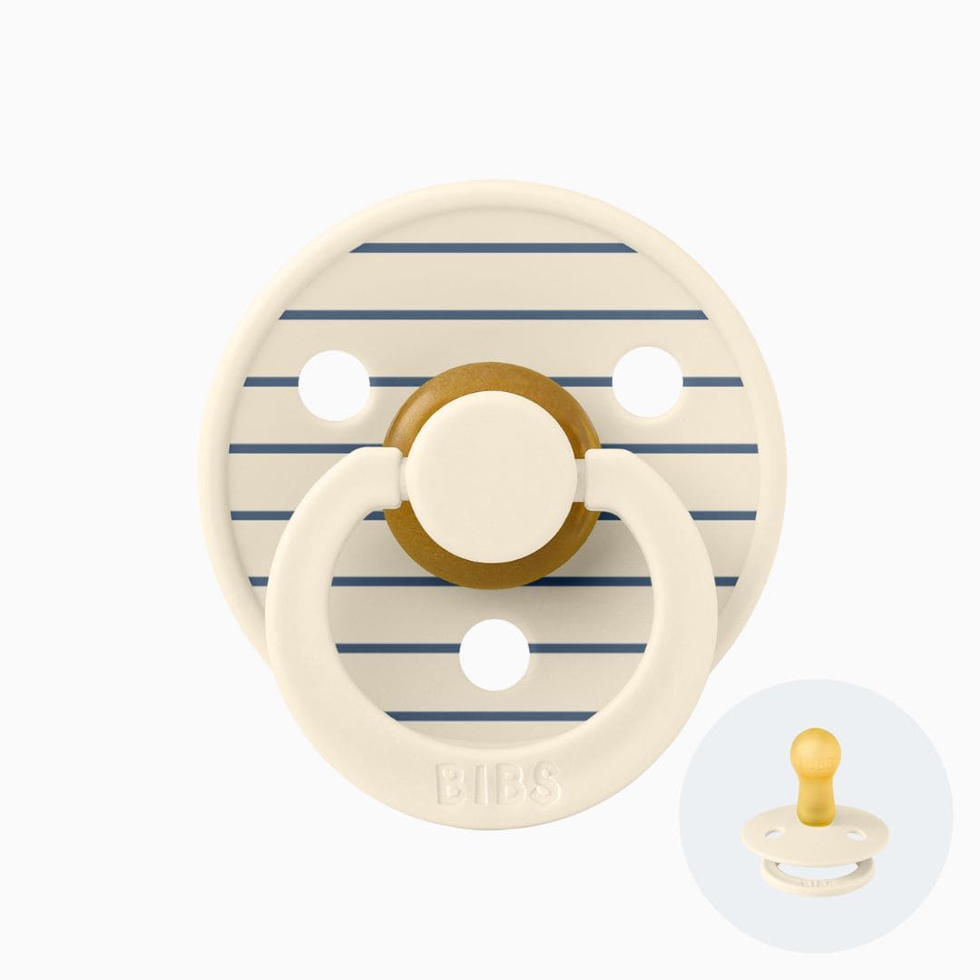 BIBS Studio Collection fopspeen met ronde speen van latex