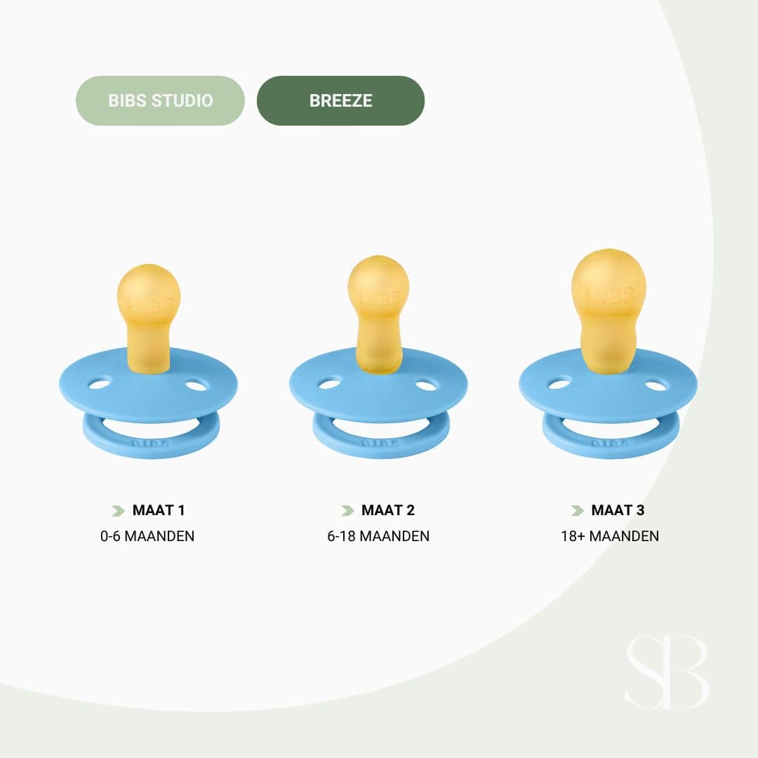 BIBS speen met bijen breeze mix