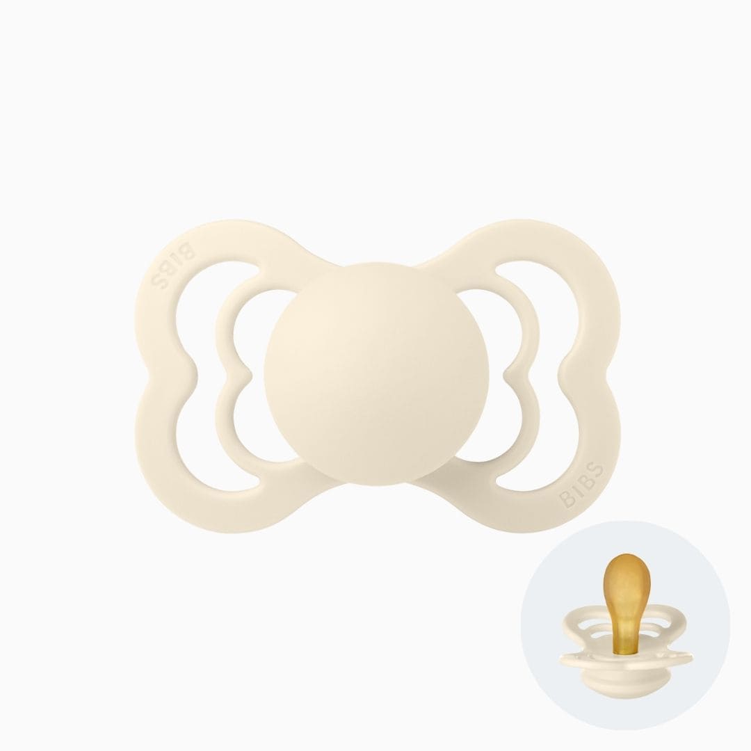 BIBS supreme speen natuurrubber ivory