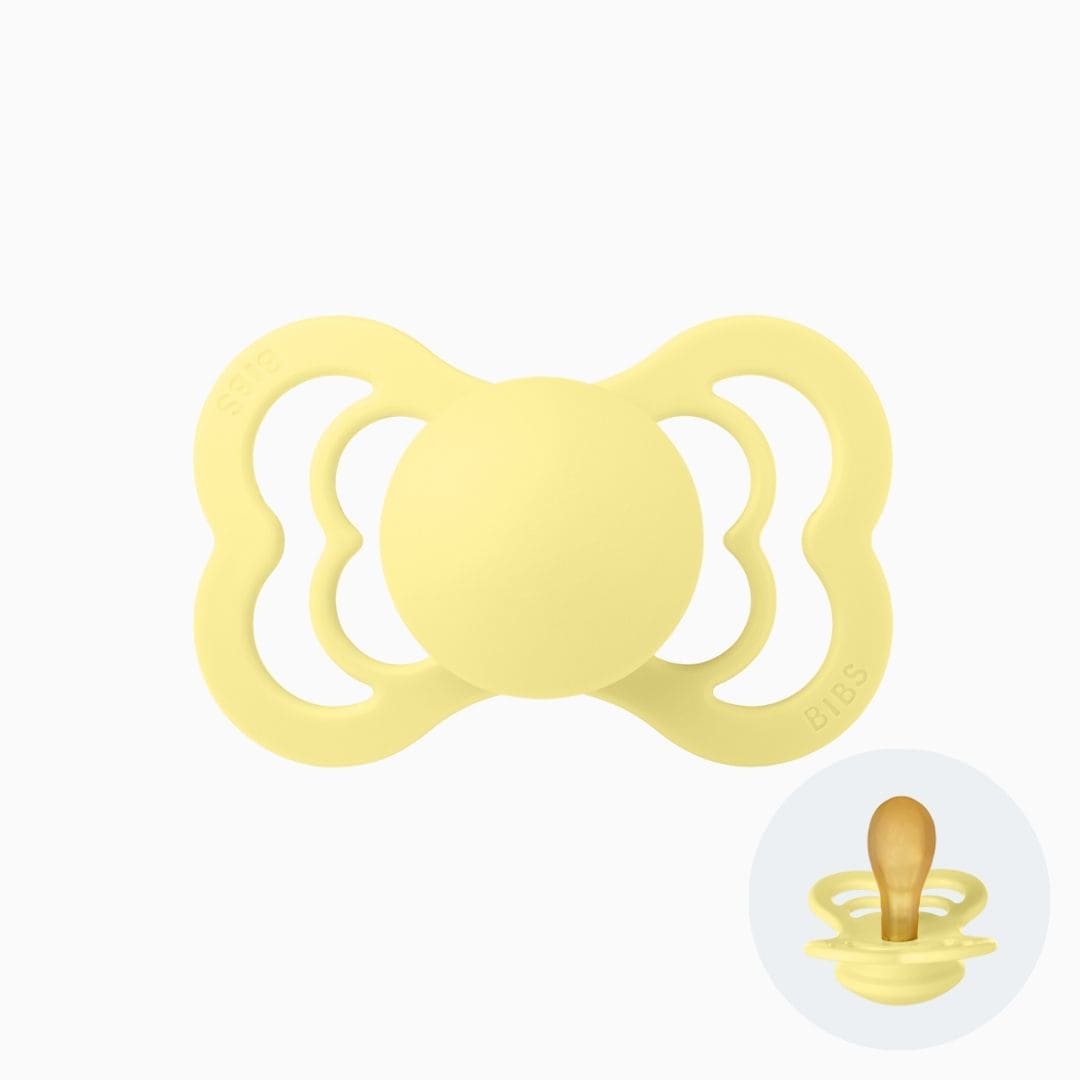 BIBS supreme speen natuurrubber sunshine