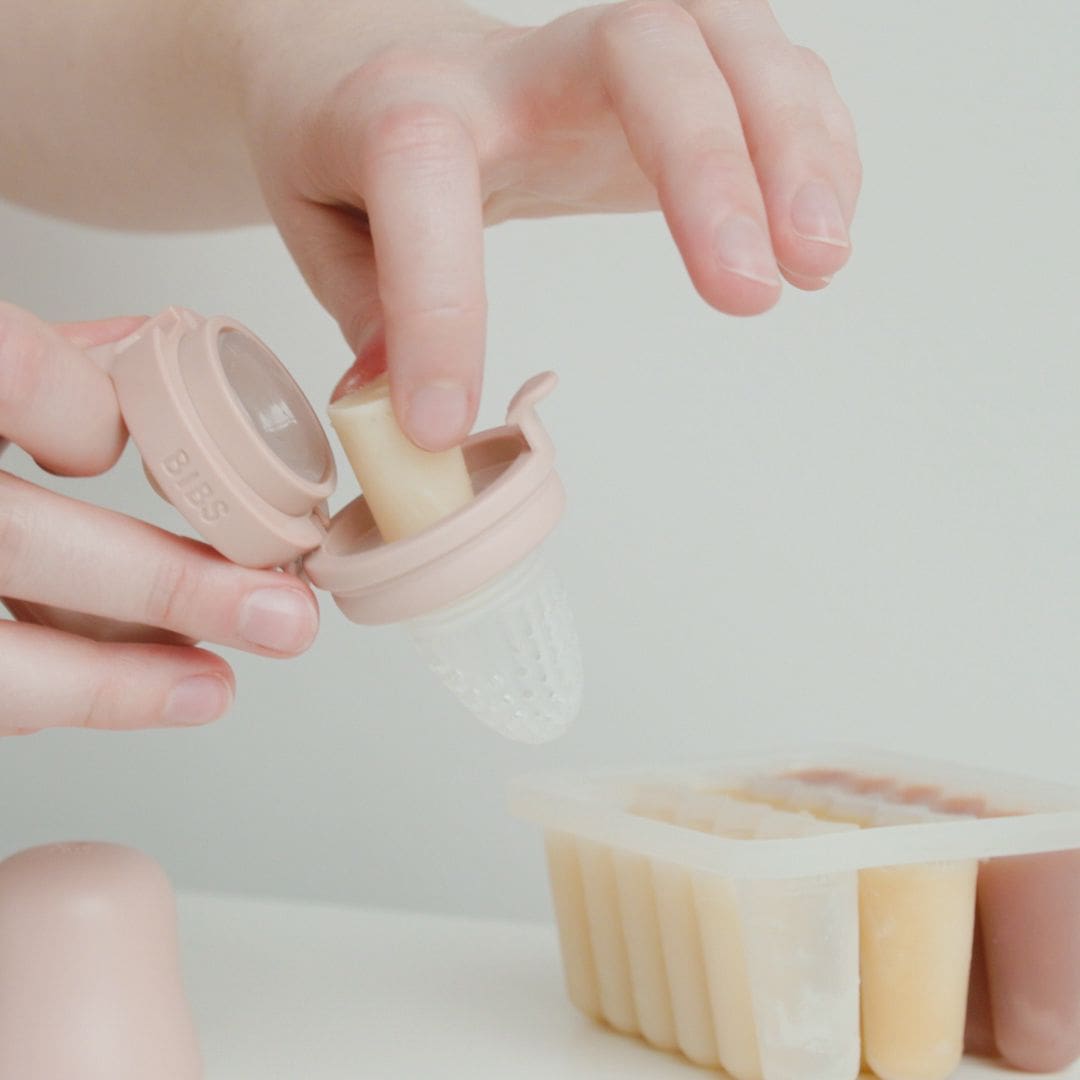 BIBS ijsblokjes tray voor BIBS baby feeder fruitspeen