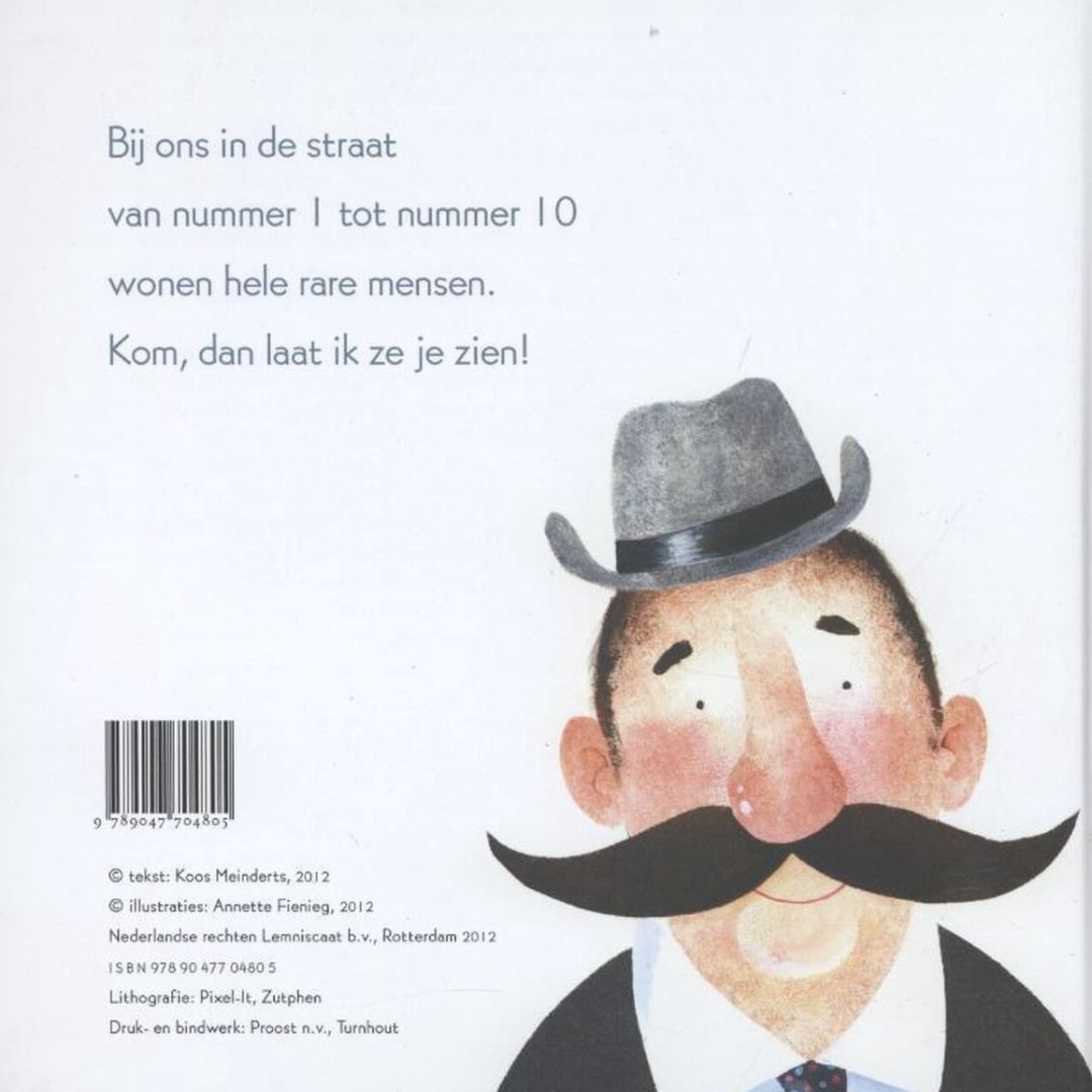 Prentenboek bij ons in de straat van Koos Meinderts Uitgeverij Lemniscaat