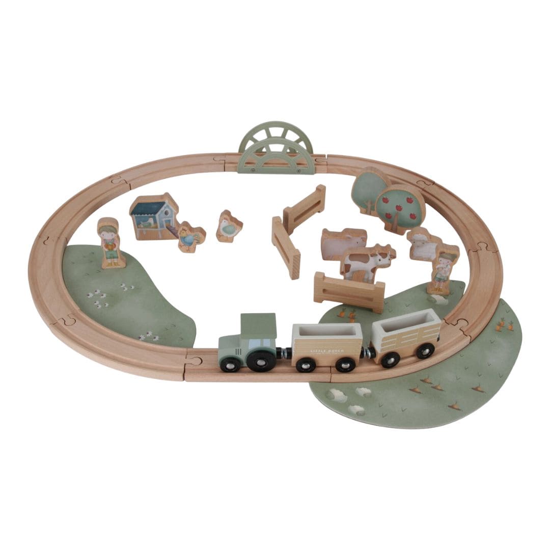 Little Dutch treinset Little Farm