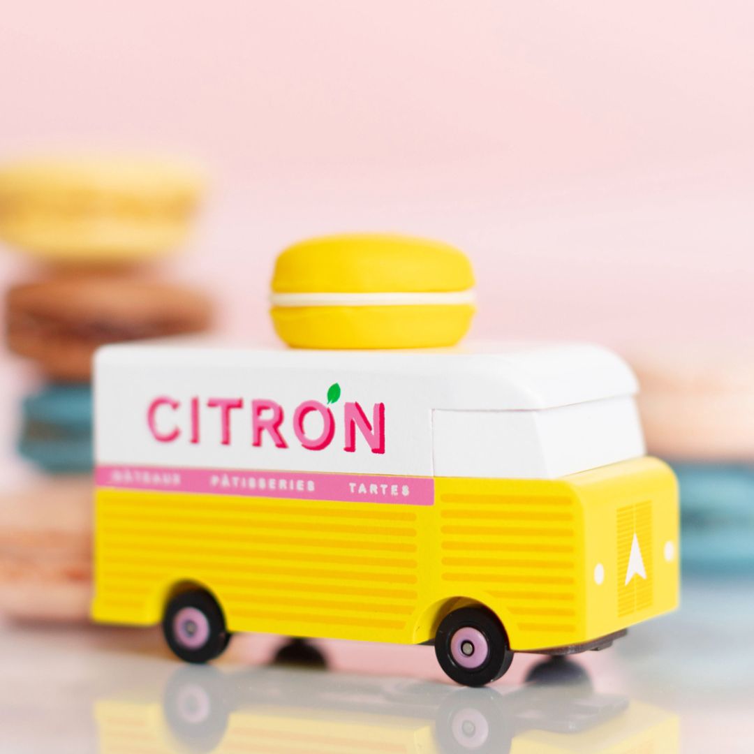 Candylab Citron Macaron van - Candycar