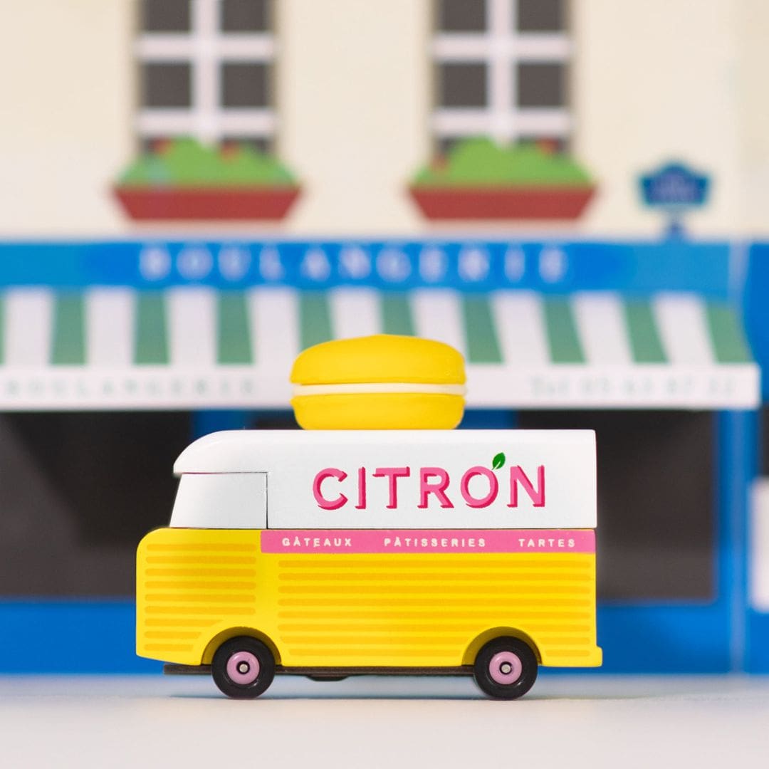 Candylab Citron Macaron van - Candycar