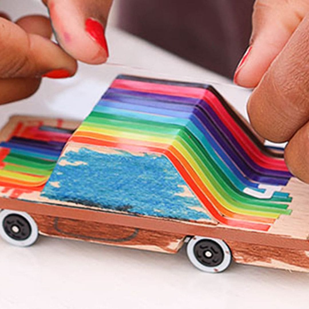 Castor Set Candylab bouw je eigen speelgoed auto