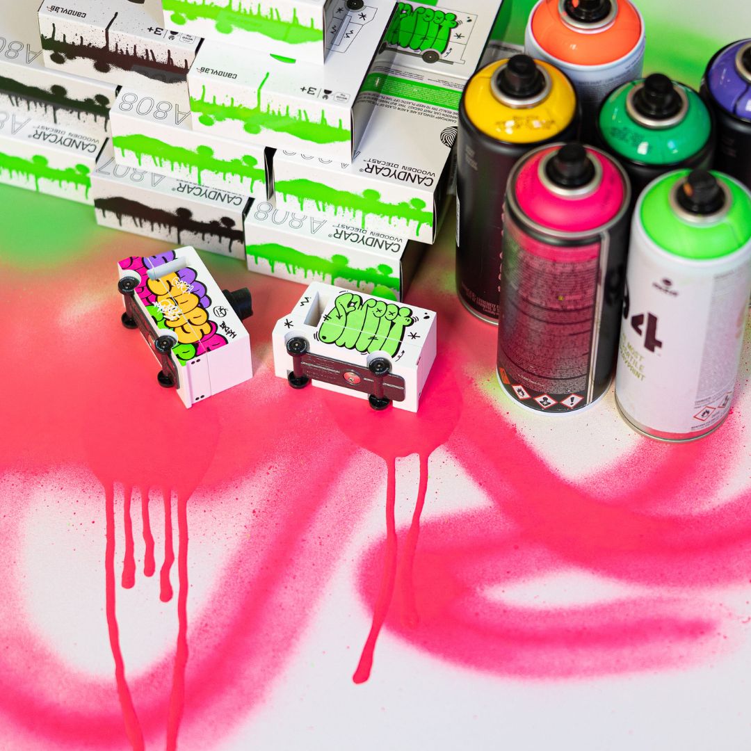 Candylab Graffiti bus