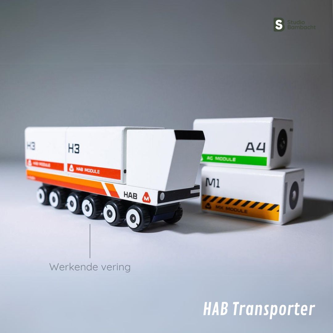 Candylab Mars voertuig HAB Transporter