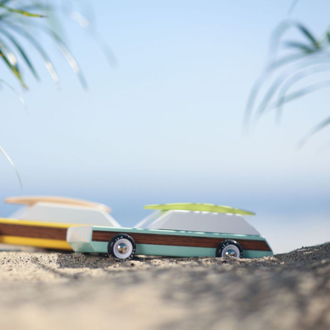 Candylab Woodie Redux retro speelgoedauto