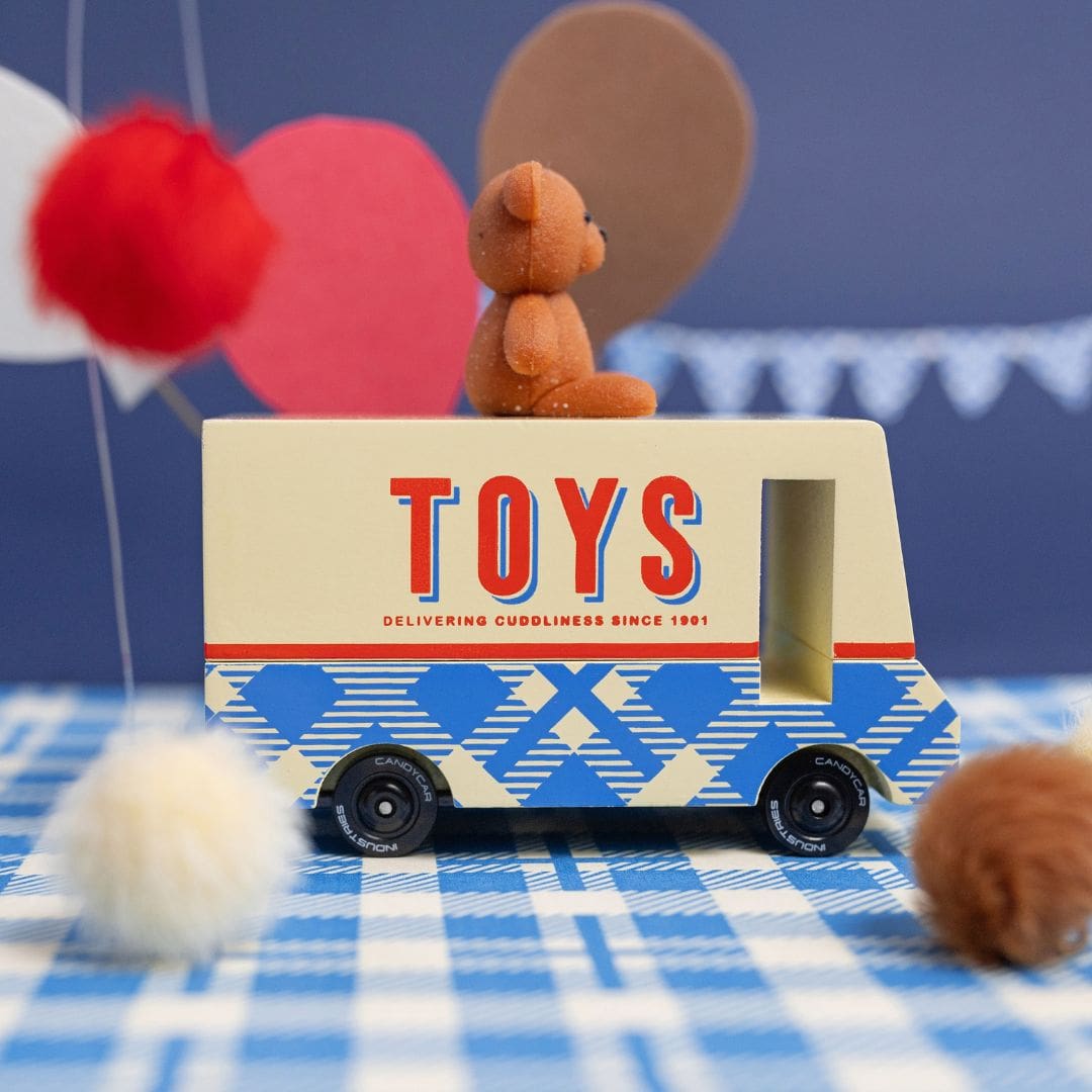 Candylab Toys Teddy Bear Truck