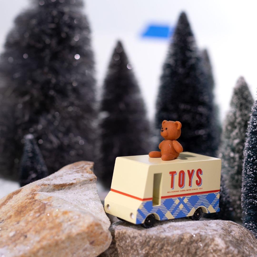 Candylab Toys Teddy Bear Truck