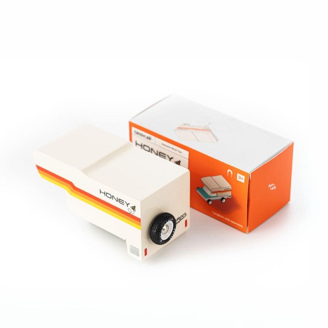 Honneybee houten speelgoed camper Candylab