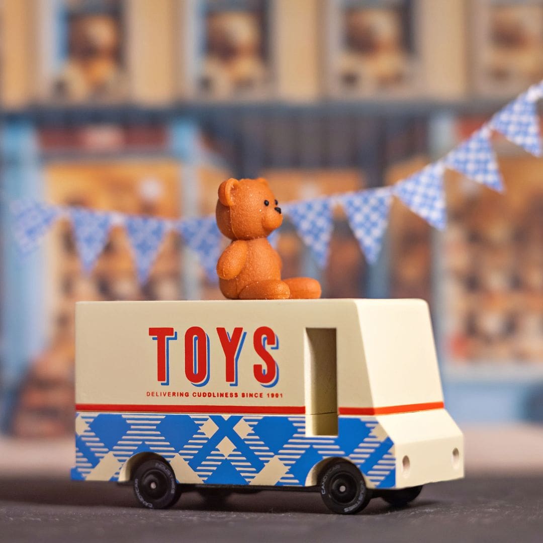 Candylab Toys Teddy Bear Truck