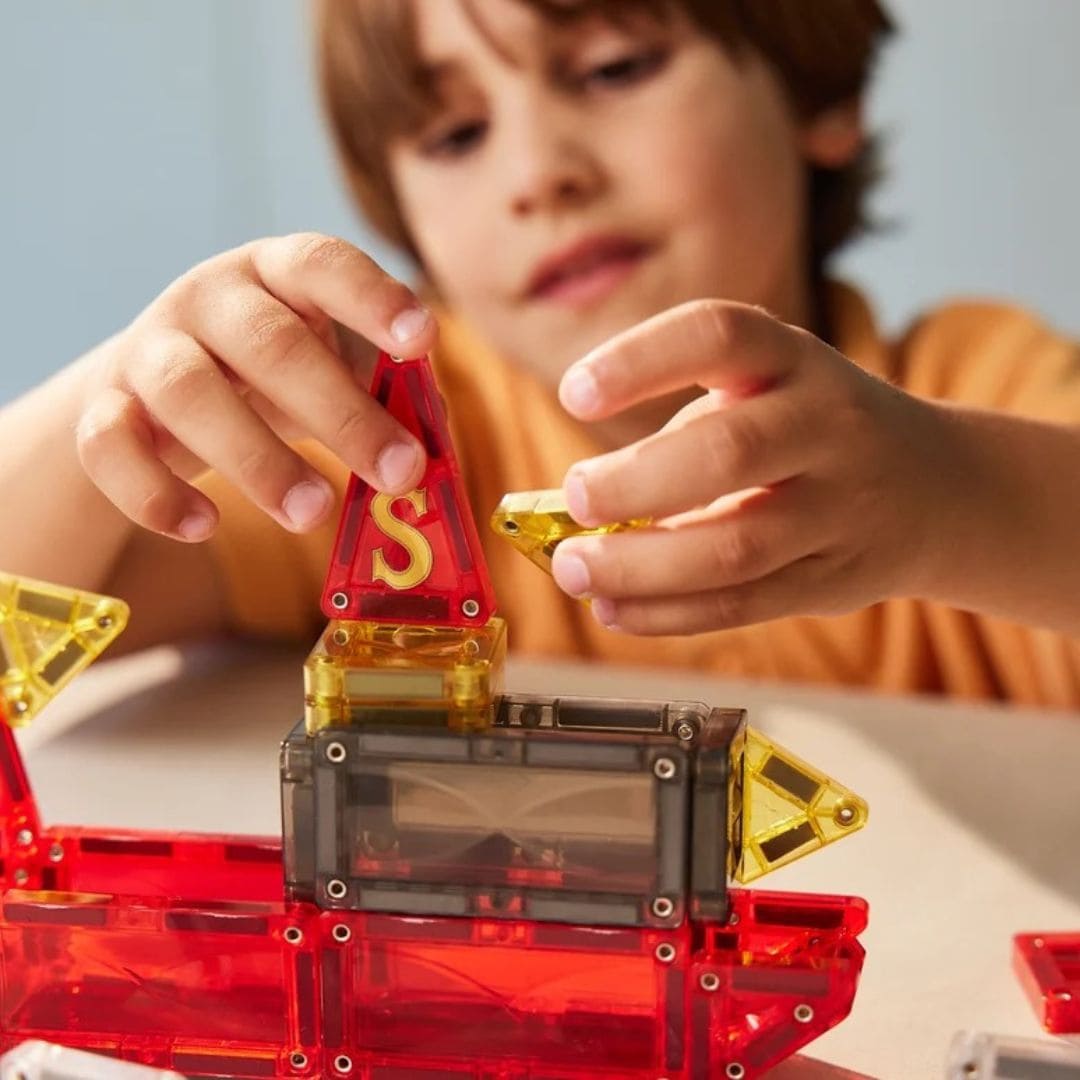 Cleverclixx Mini magnetische tegels voor onderweg in Sinterklaas thema - 30-delig