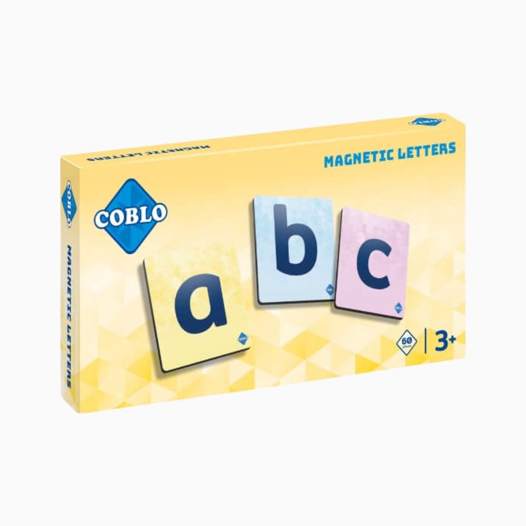 Coblo magnetische toppers voor magnetische tegels met alle letters van het alfabet