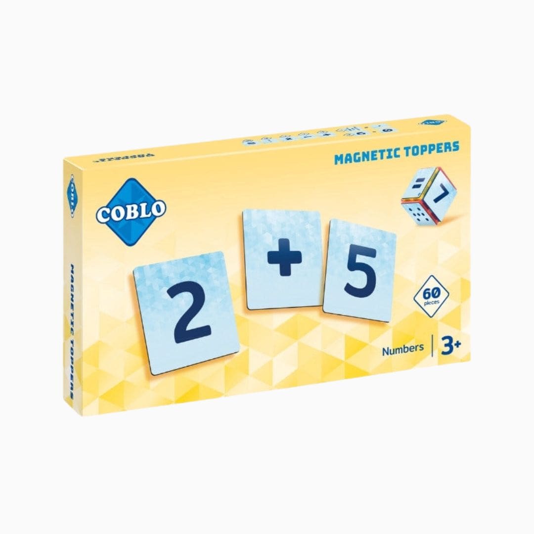 Coblo tegel toppers voor magnetische tegels om te leren tellen en rekenen