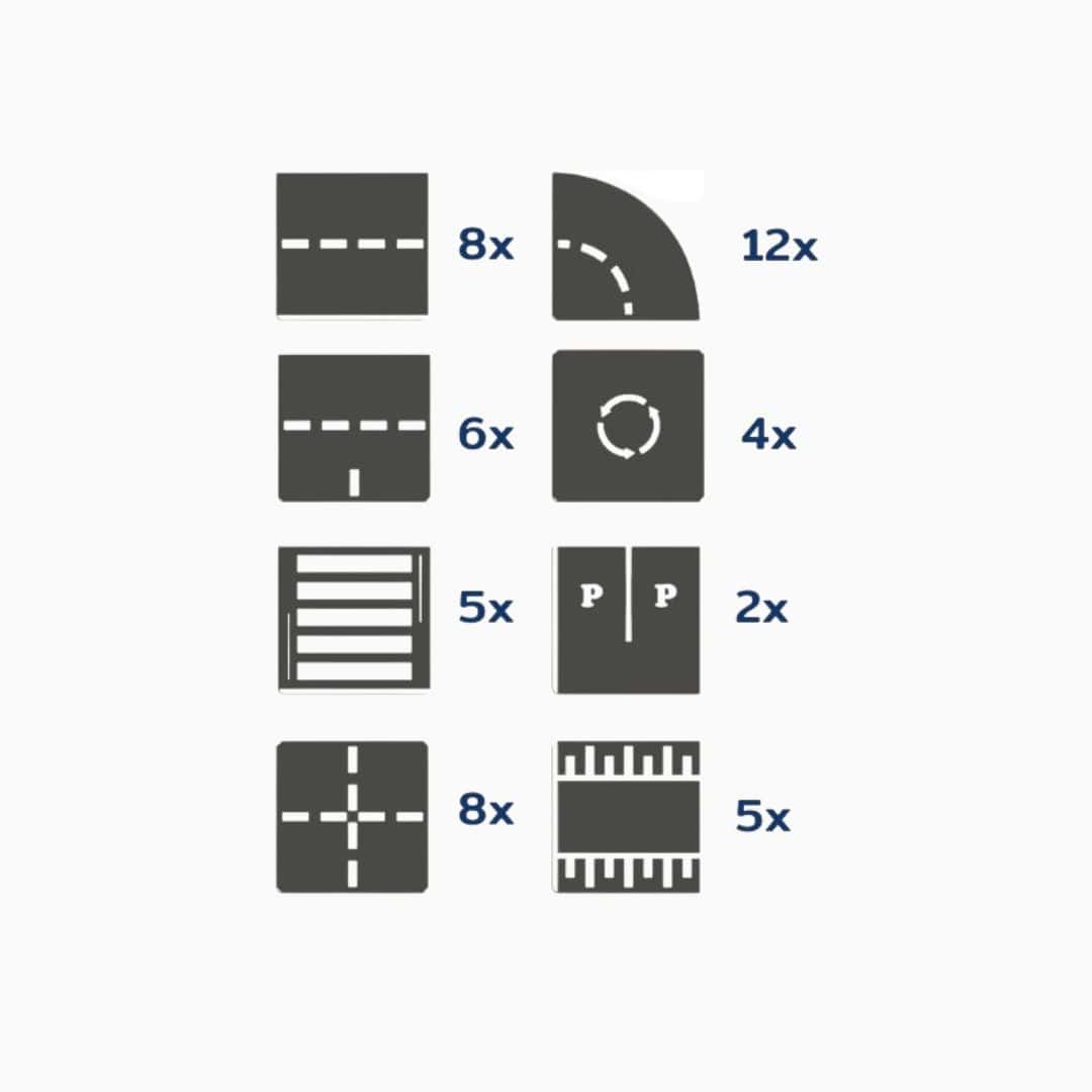 Coblo magnetische toppers voor magnetische tegels wegdelen
