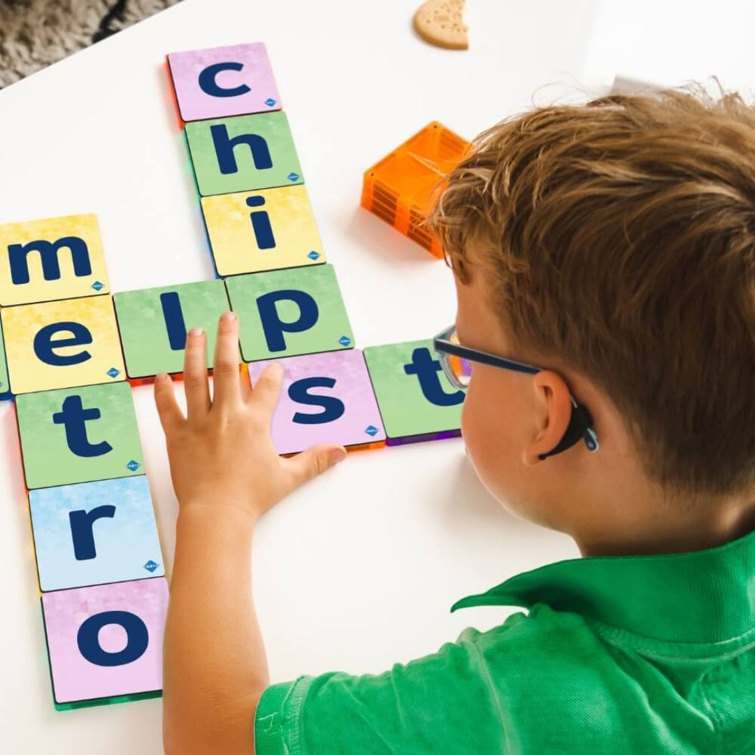 Coblo magnetische toppers voor magnetische tegels met alle letters van het alfabet
