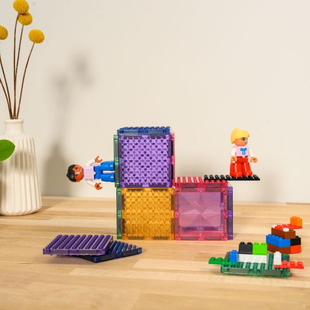 COBLO brick stenen magnetische tegels in pastel kleuren