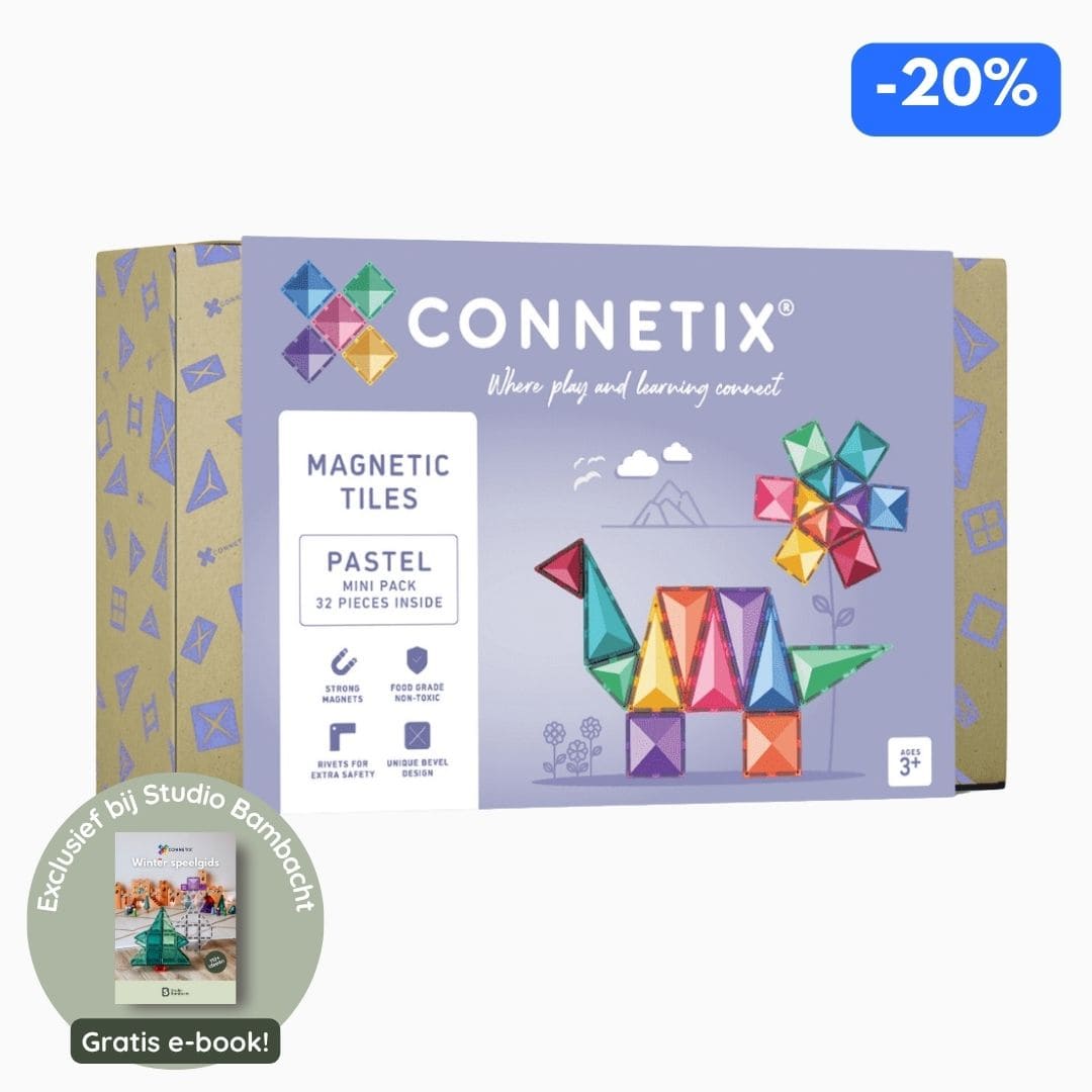 CONNETIX Pastel mini pack - 32-delig
