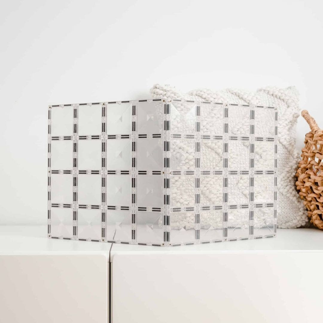 Connetix magnetische tegels basis platen transparant