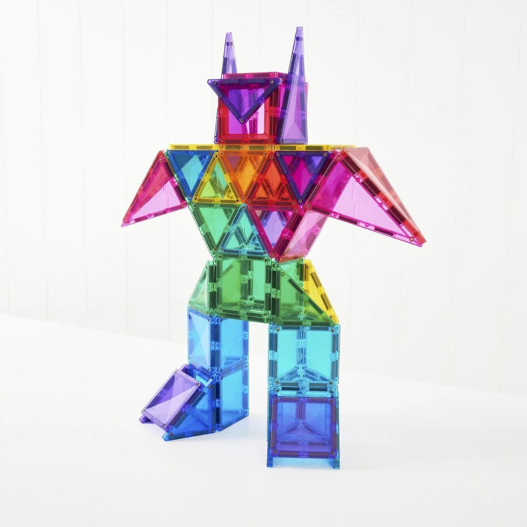 CONNETIX bright creative pack regenboog met 104 magnetische tegels