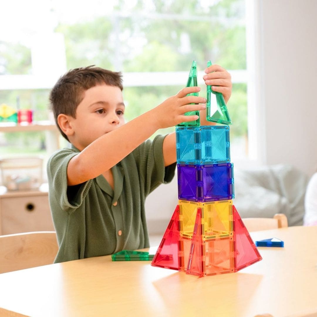 connetix education steam set met magnetische tegels voor school en opvang