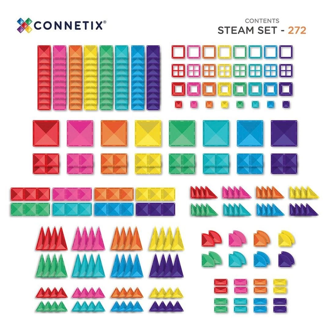 connetix education steam set met magnetische tegels voor school en opvang