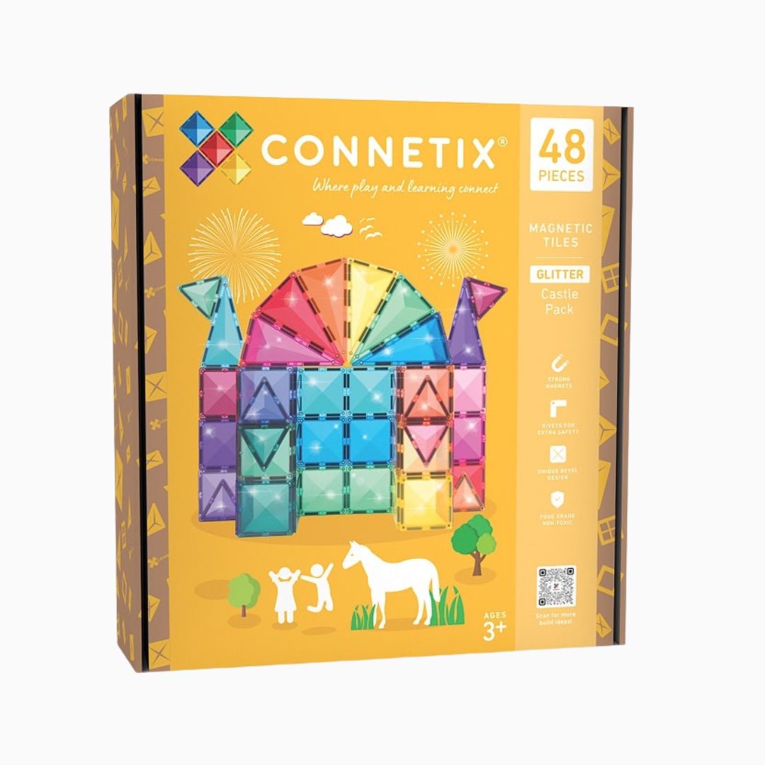 Connetix glitterkasteel 48-delig