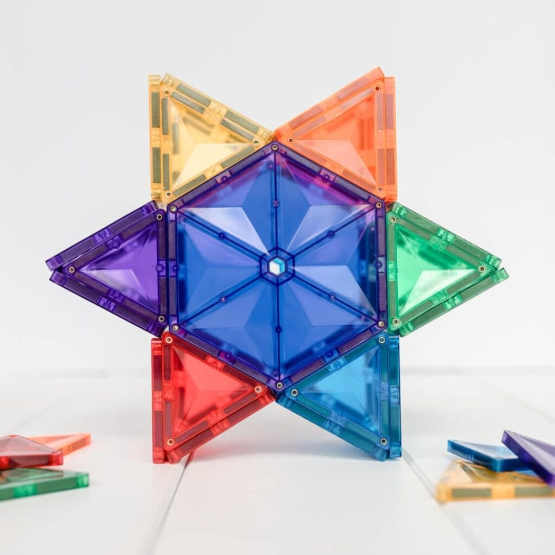 Connetix Rainbow magnetische tegels Geometry Pack