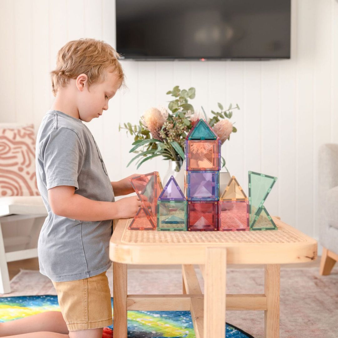 Connetix magnetische tegels in pastel starter set van 64 stuks