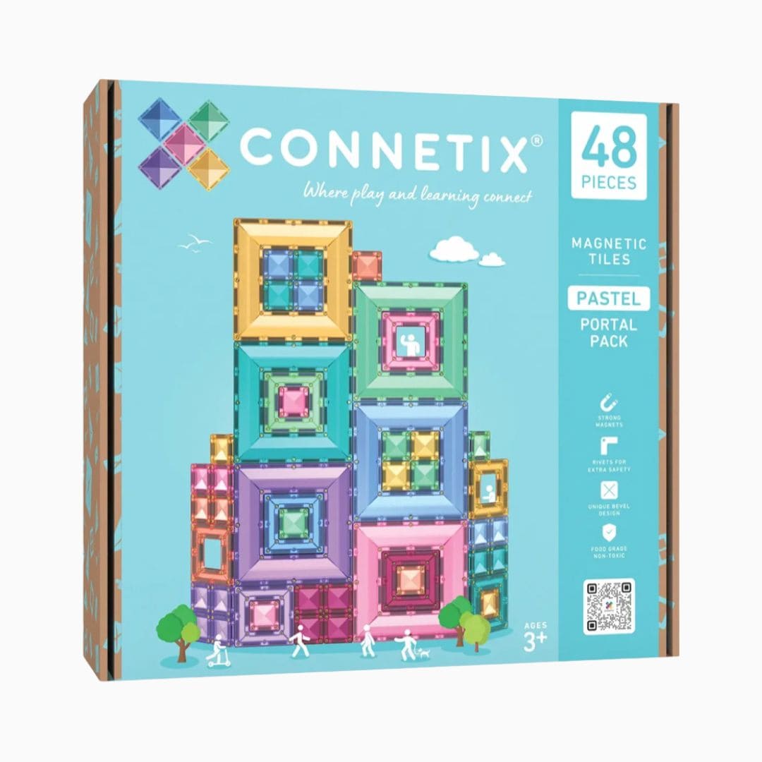 CONNETIX Pastel magnetische tegels portal pack