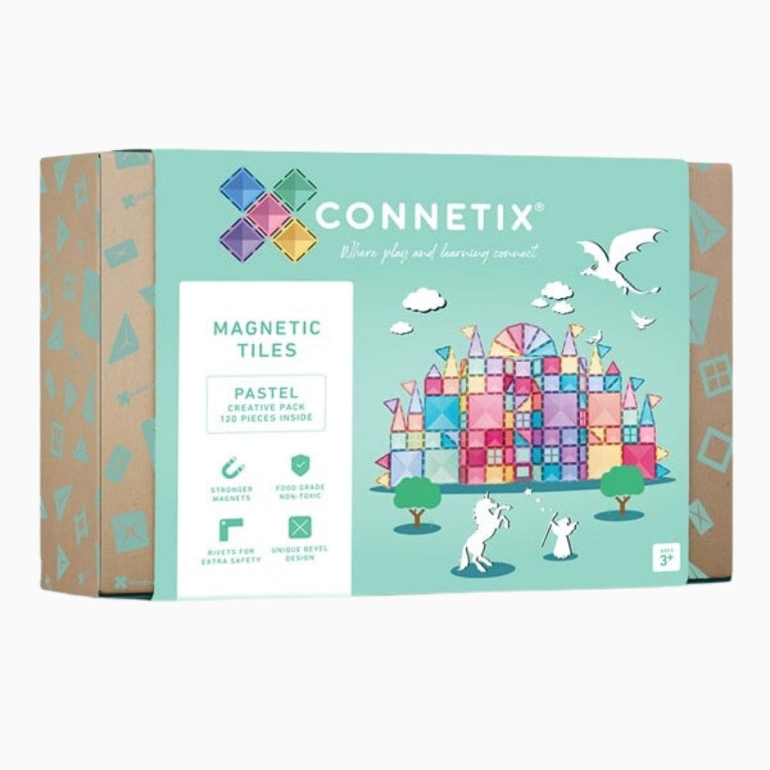 Connetix magnetische tegels Pastel creative pack 120-delig
