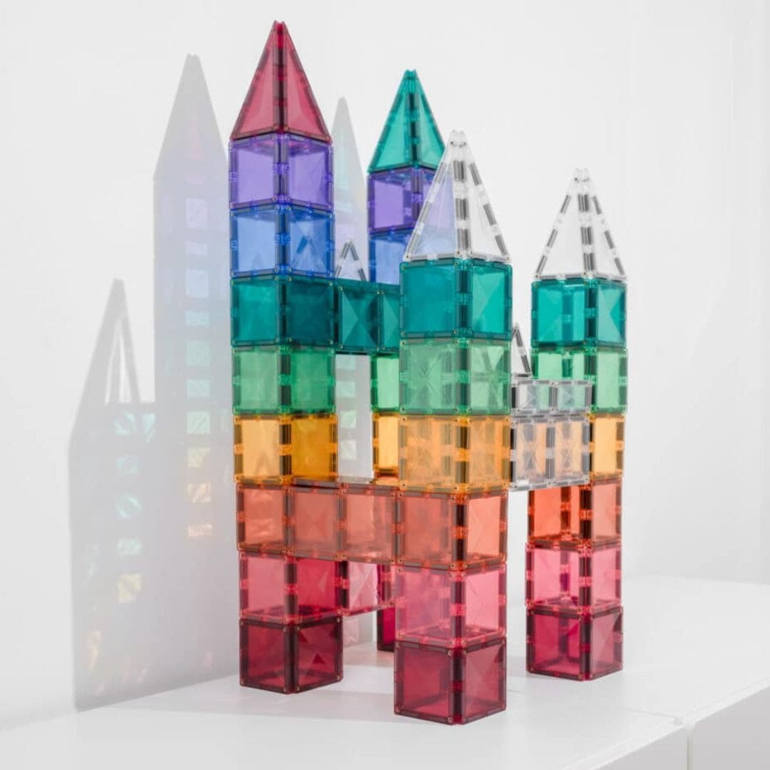 Connetix Pastel magnetische tegels vierkanten 40-delig