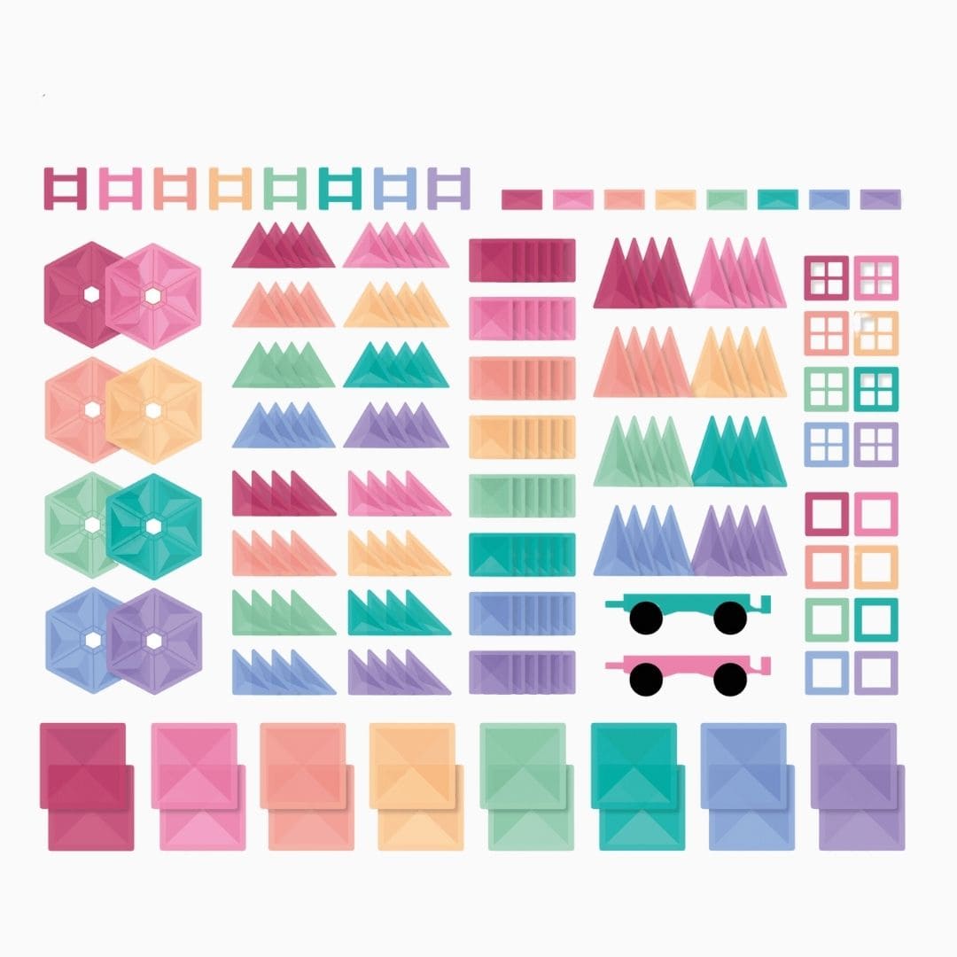 Connetix Magnetische tegels mega set van 212 stuks