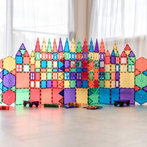 Connetix Rainbow magnetische tegels in regenboogkleuren