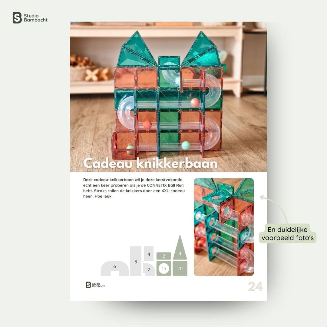 Connetix kerst en winter ideeën van Studio Bambacht